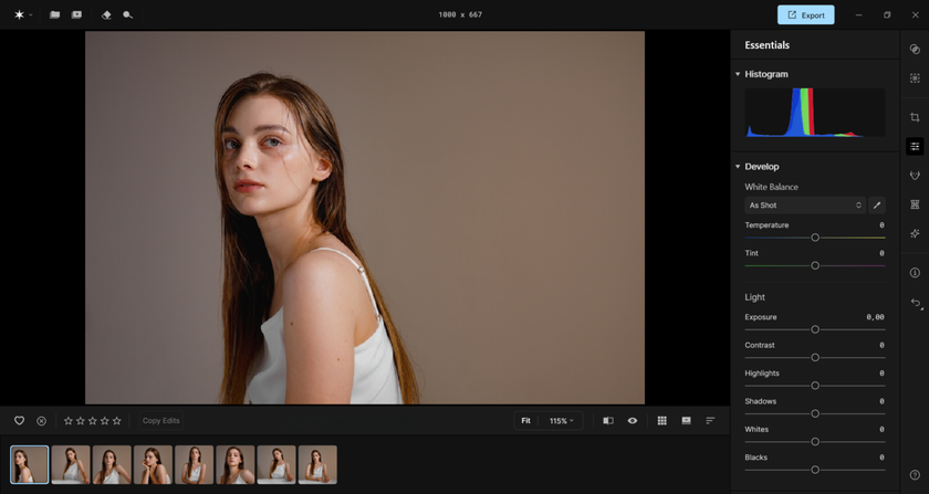 Editing photos from batch editing in Aperty | Aperty Blog