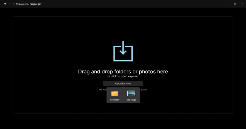 Upload a photo to the project in Aperty | Aperty Blog