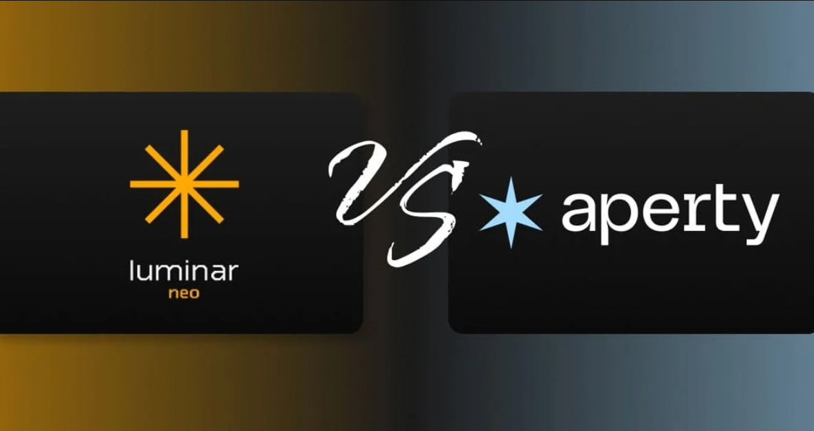 Aperty vs Luminar Neo : Comparaison Complète pour Photographes