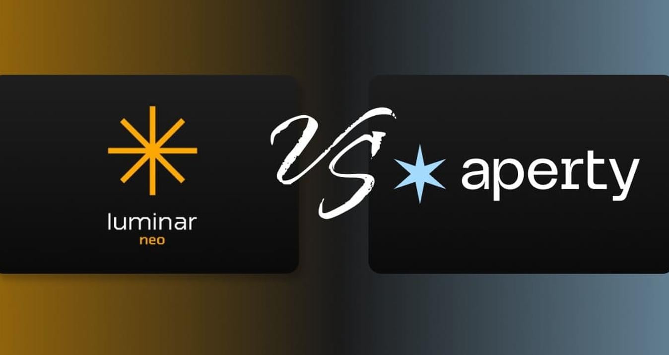 Aperty vs Luminar Neo—A Comprehensive Comparison for Photographers