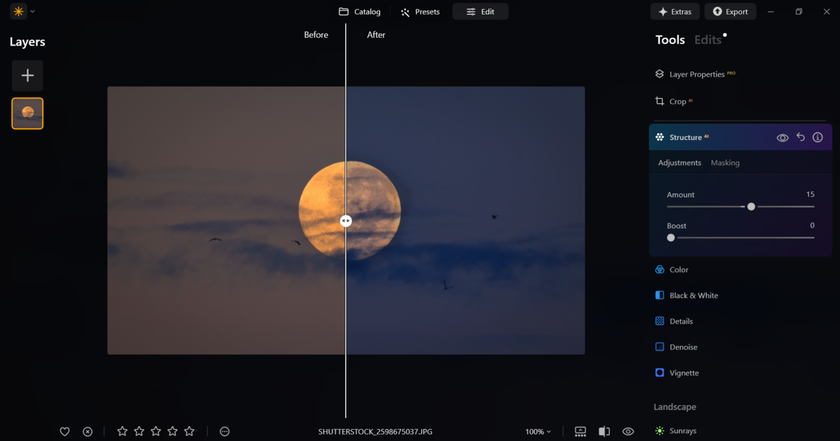 Structure in Luminar Neo | Skylum How-to