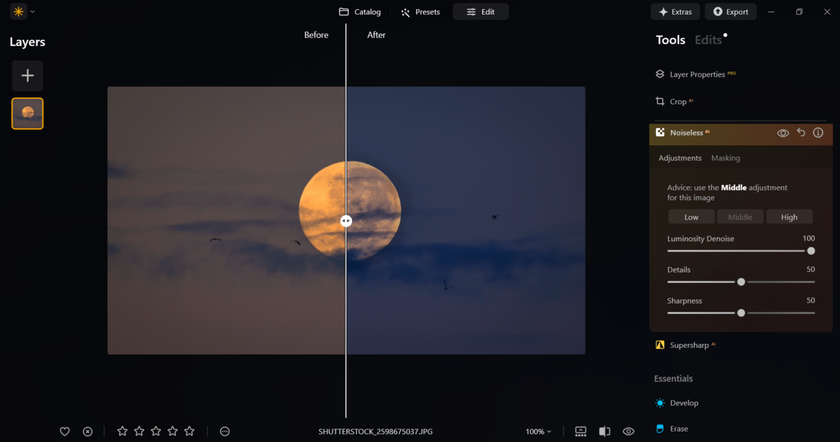 Noise Removal in Luminar Neo | Skylum How-to