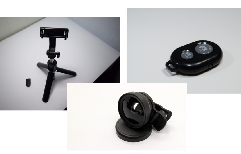 Tripod lens and Bluetooth button for smartphone | Skylum How-to