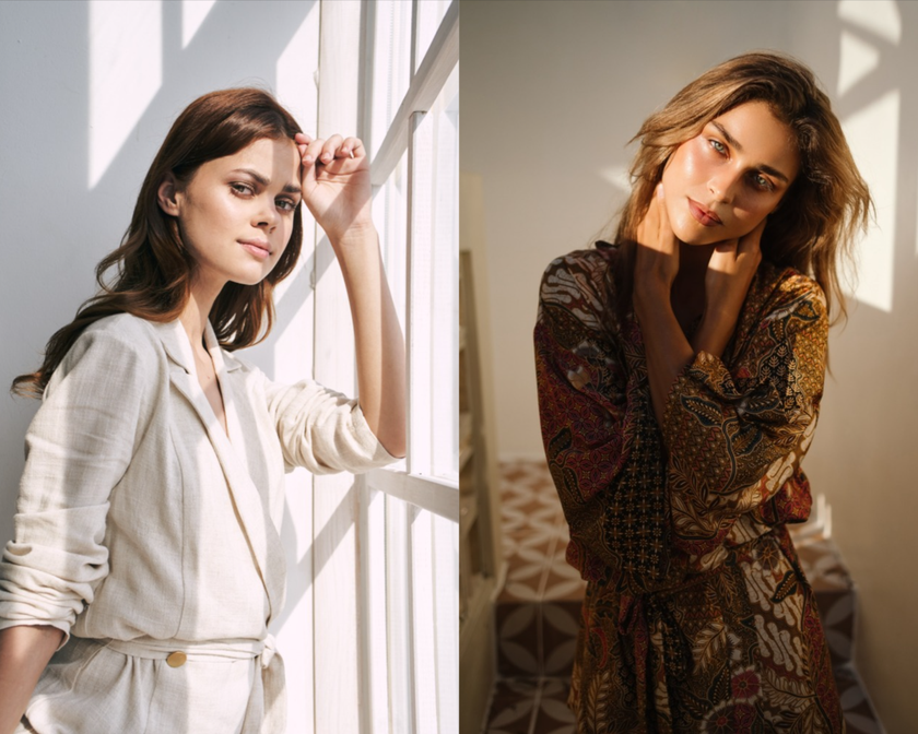 Portraits of girls by the window | Skylum Blog