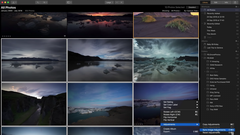 Luminar with Libraries Lets You Sync and Batch Edit Multiple Images | Skylum Blog(2)