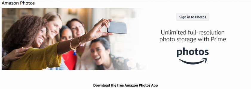 Amazon Prime Photos - Best Online Photo Storage Websites Review | Skylum Blog