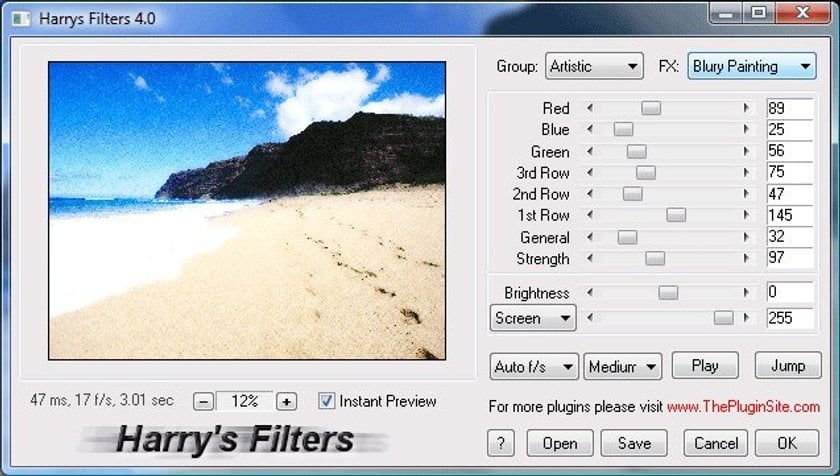 Harry’s Filters - free photoshop plugin for Windows