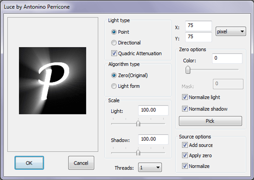 Luce - free photoshop plugin for Windows - free adobe plugin
