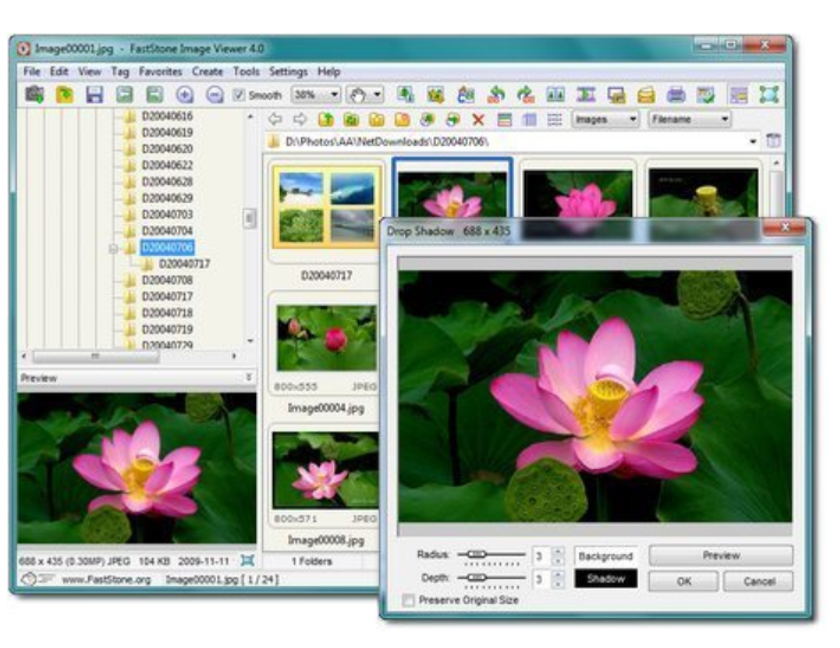 FastStone Image Viewer as a best image viewer alternative