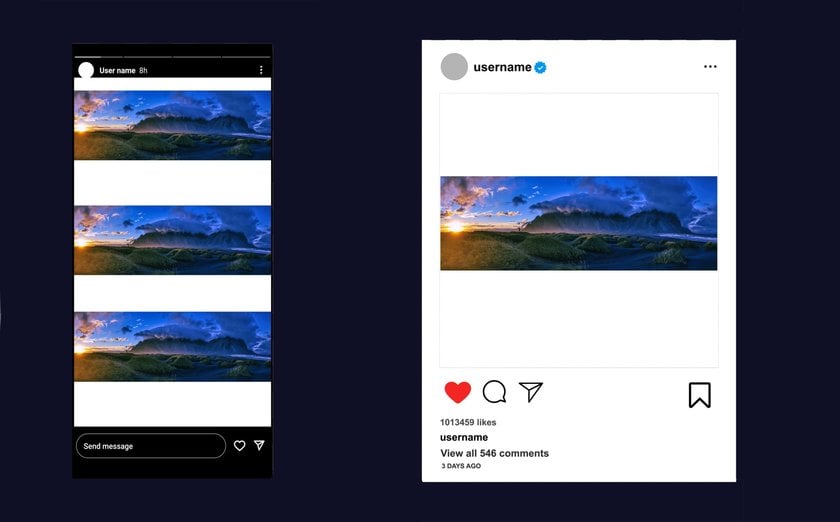 Posting Panorama On Instagram: Tips And Tricks  | Skylum Blog(2)