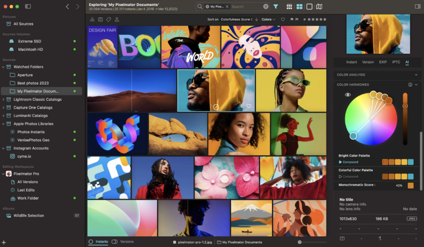Pixelmator Pro Import Cull and Find | Skylum Blog