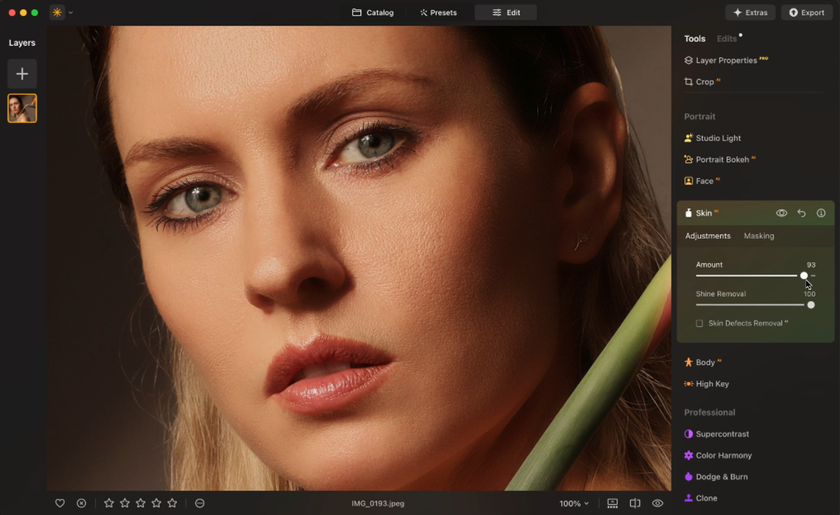 Skin editing in Luminar Neo | Skylum Blog
