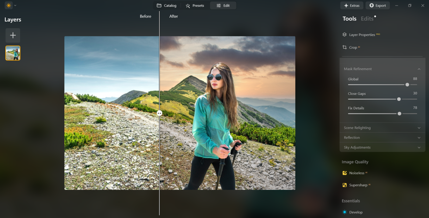 Sky replacement masks in Luminar Neo | Skylum Blog