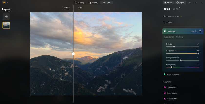 Landscape in Luminar Neo | Skylum Blog