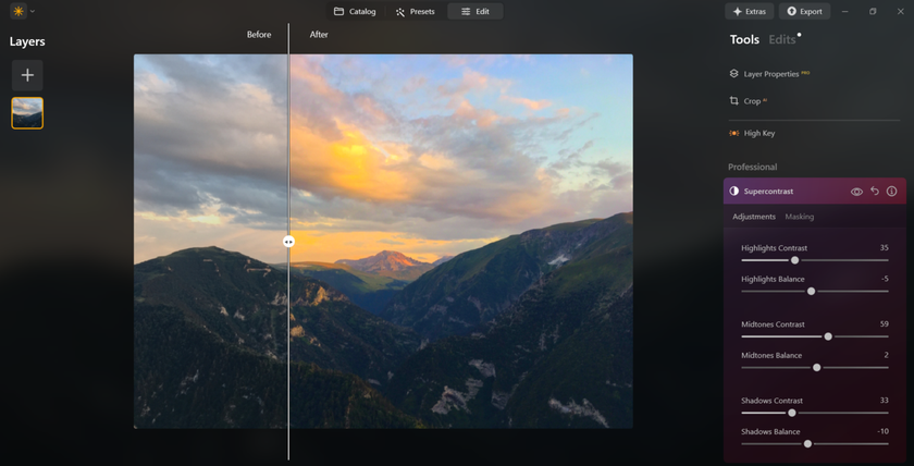 SuperContrast in Luminar Neo | Skylum Blog