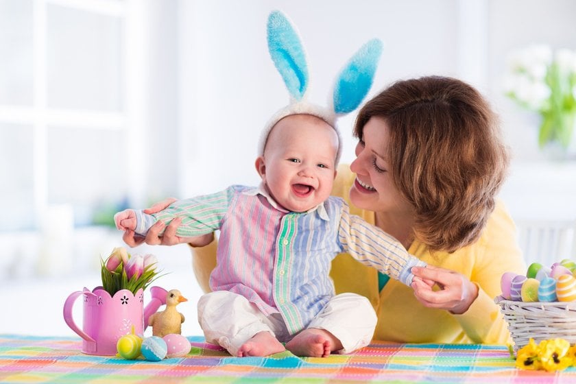 Baby Easter Photoshoot Ideas To Celebrate A Hoppy Spring | Skylum Blog(4)