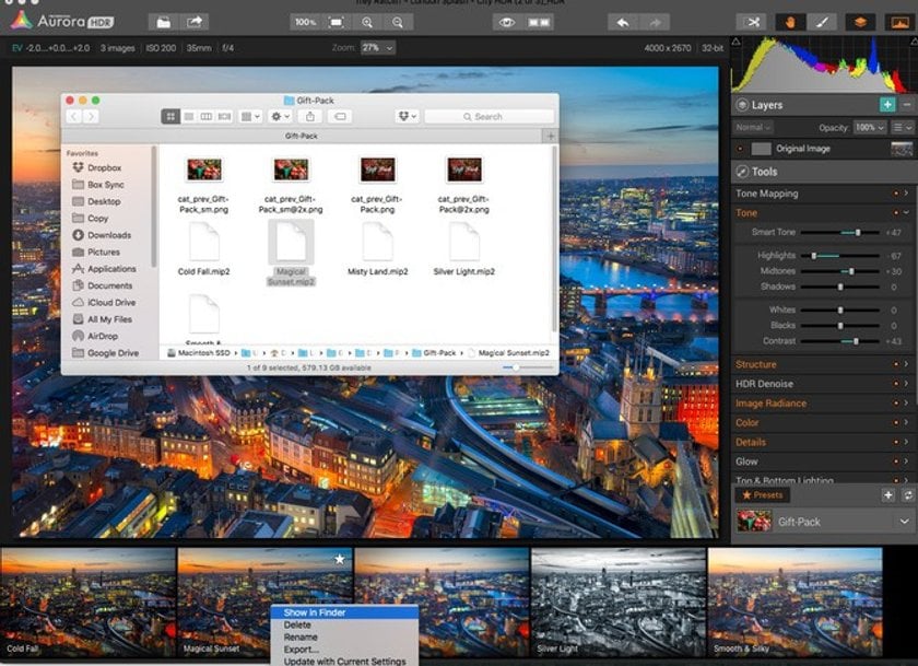 One-click Ways to Import Presets and Textures for Extra HDR Creativity  | Skylum Blog(5)