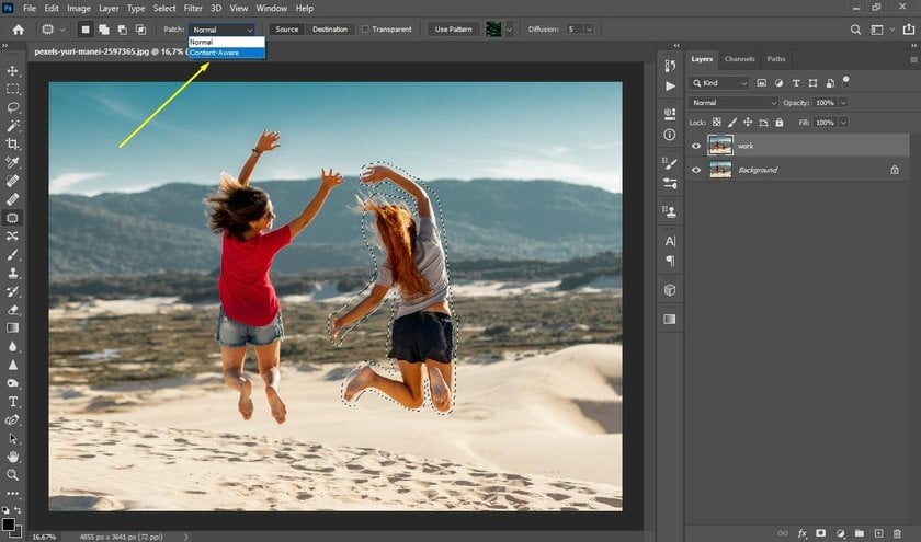 How To Use Content Aware Fill in Photoshop Image5