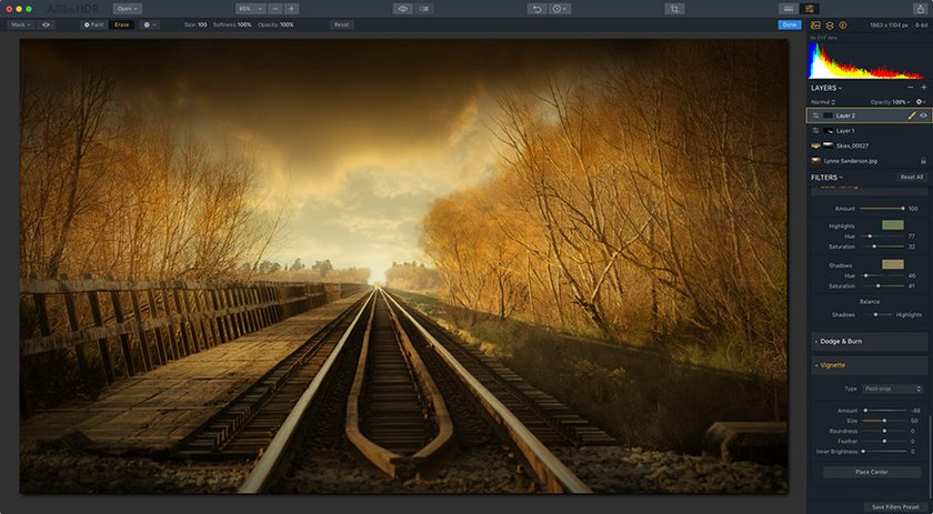 Image Makeover: Using the History Panel in Aurora 2018(8)