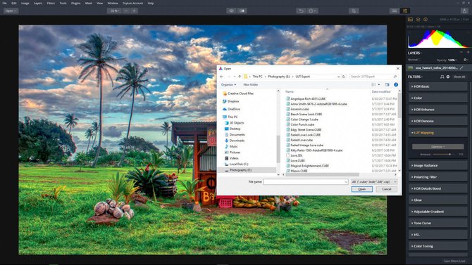 Aurora HDR 2019 How To Use The LUT Mapping Filter | Skylum Blog(5)