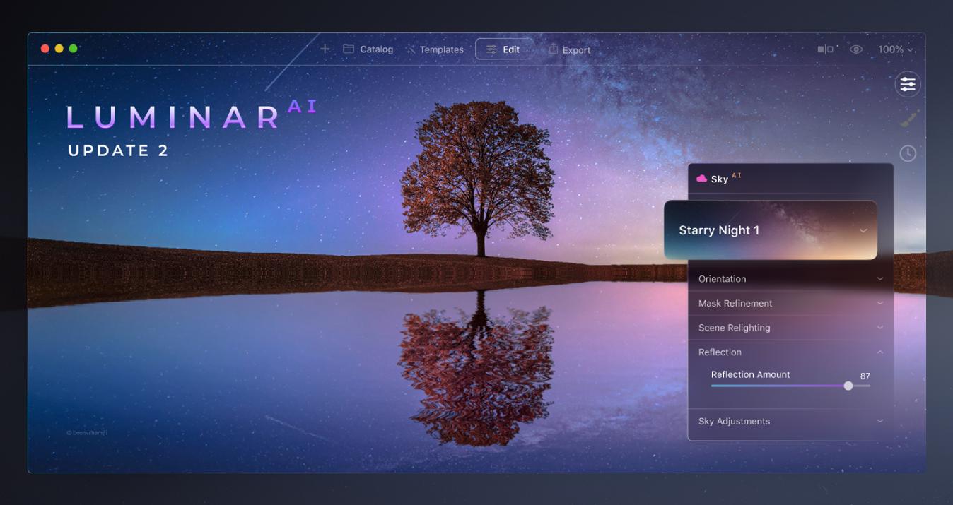 With Luminar AI, the sky is no longer the limit