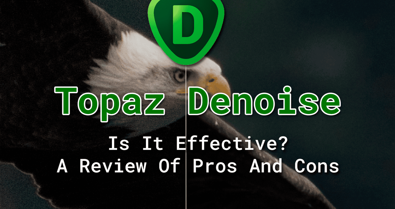 Topaz Denoise: Is It Effective? A Review Of Pros And Cons