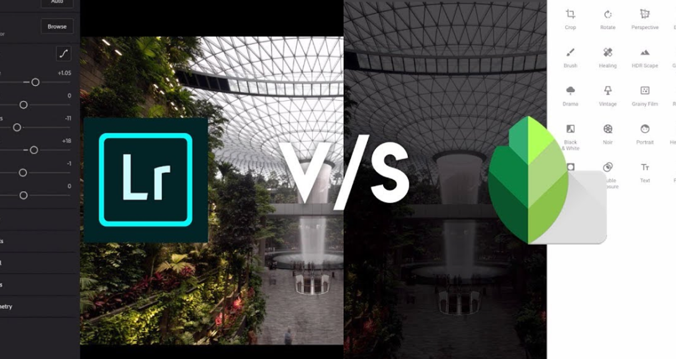 Simplicity Of Snapseed Vs Lightroom's Power