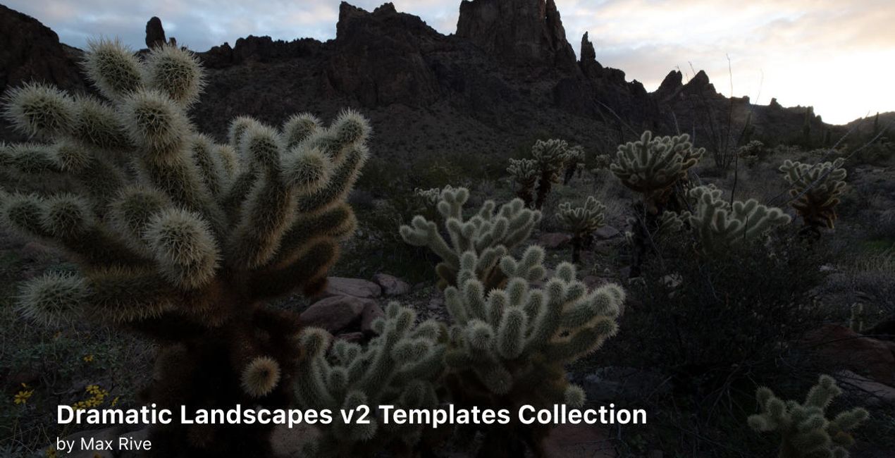 Complete Dramatic Landscapes Bundle is a photo enhancement asset for Luminar(53)