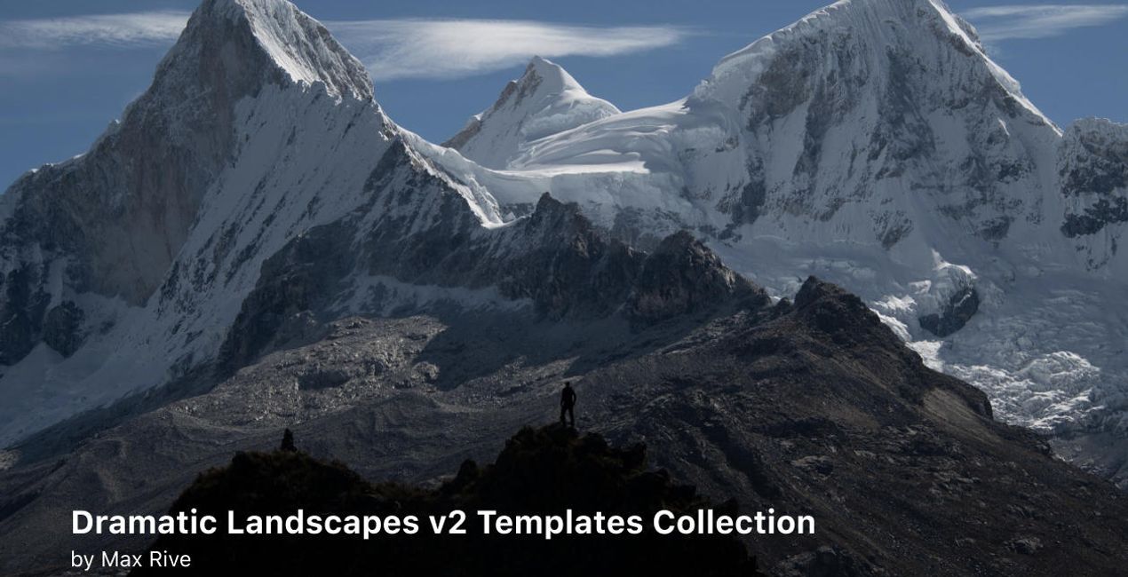 Complete Dramatic Landscapes Bundle is a photo enhancement asset for Luminar(52)