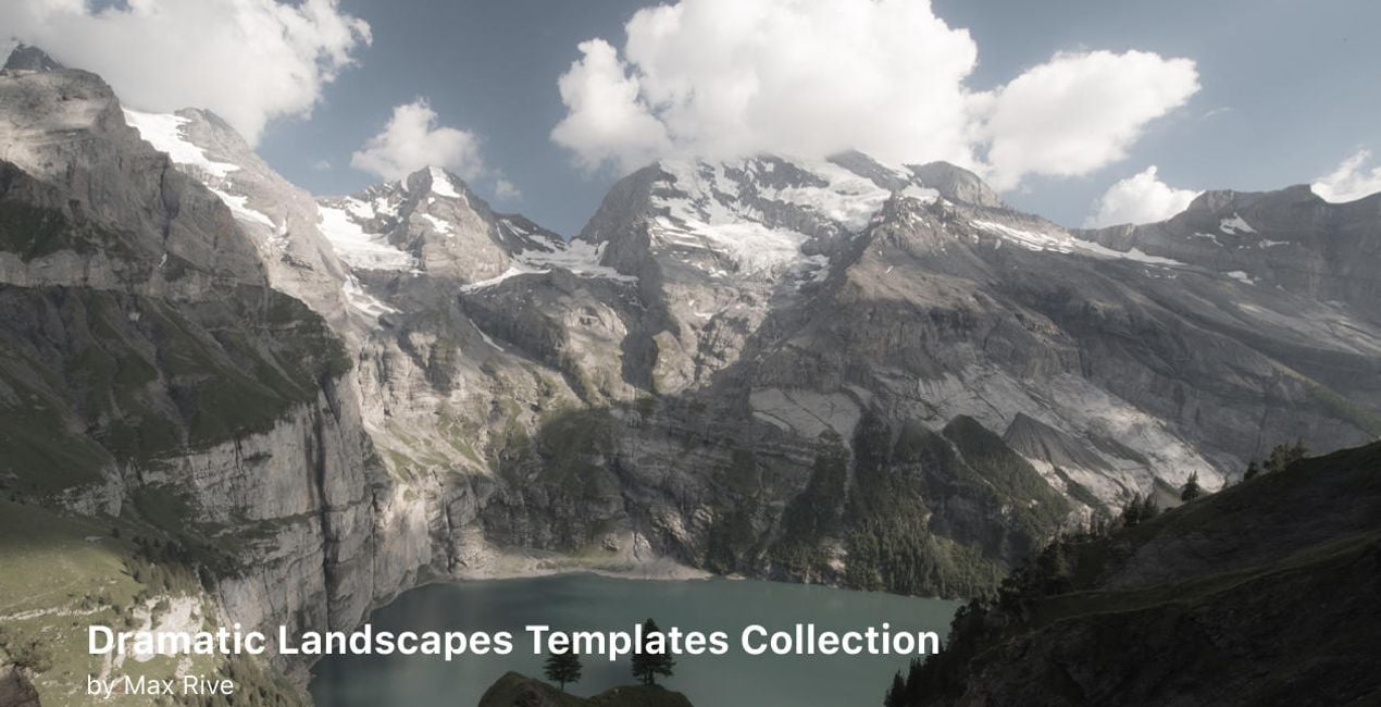 Complete Dramatic Landscapes Bundle is a photo enhancement asset for Luminar(45)