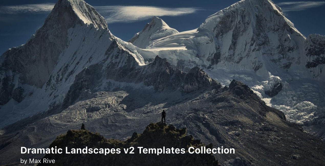 Complete Dramatic Landscapes Bundle is a photo enhancement asset for Luminar(51)