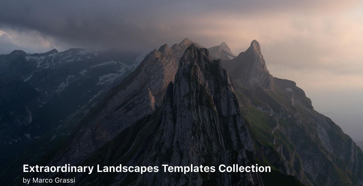 Complete Landscape Bundle is a photo enhancement asset for Luminar(41)