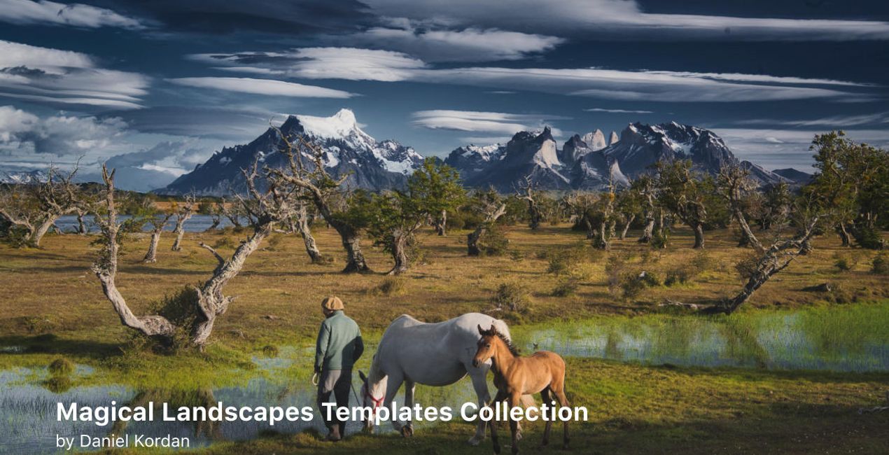 Complete Landscape Bundle is a photo enhancement asset for Luminar(50)