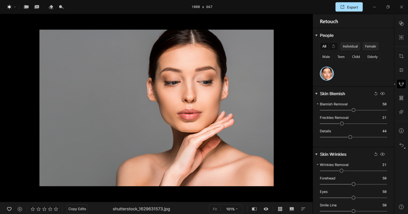 Photo retouching in Aperty  | Aperty Blog