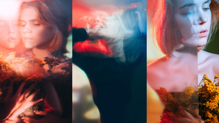 Double exposure portrait girl collage | Aperty Blog