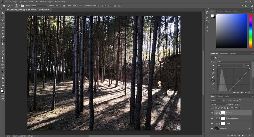 Screenshot of Photoshop Software | Skylum Blog