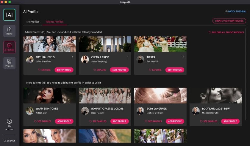 Screenshot of ImagenAI Software | Skylum Blog