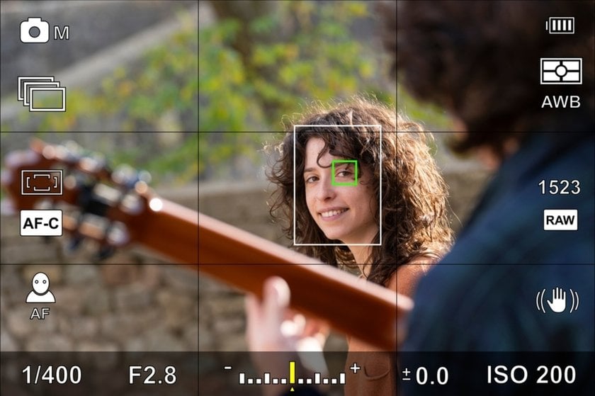 Photo on the camera screen| Aperty Blog