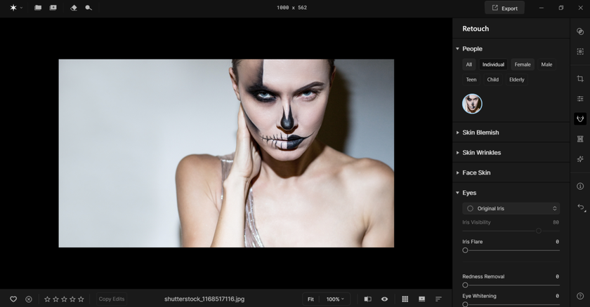 Open the Make Up Tool in Aperty | Aperty Blog