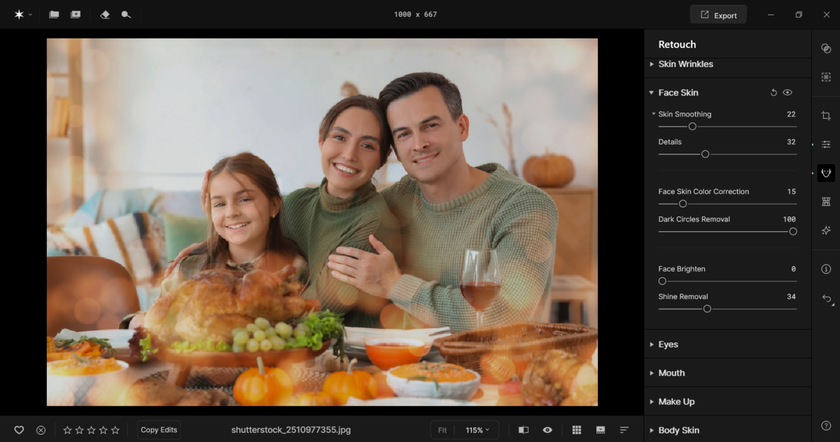 Face Skin in Aperty | Skylum Blog