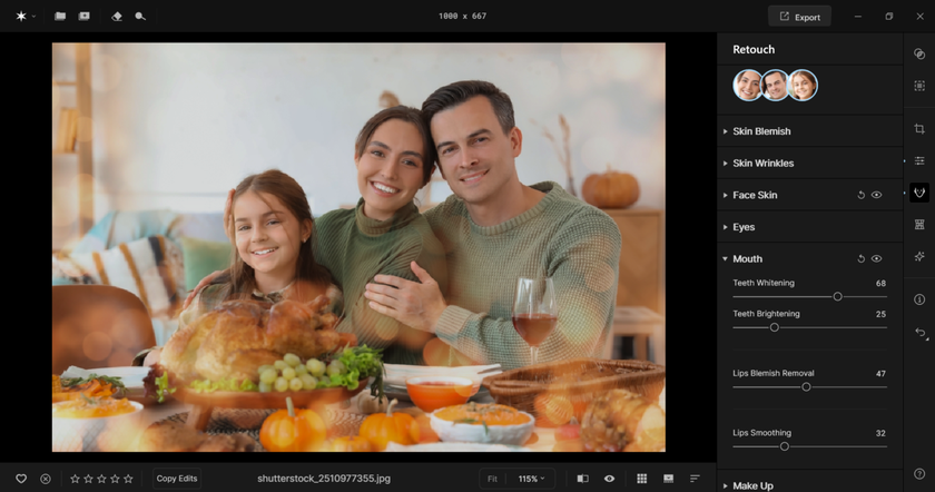 Teeth whitening in Aperty | Skylum Blog