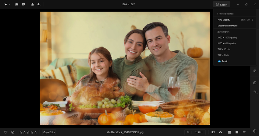 Export in Aperty | Skylum Blog