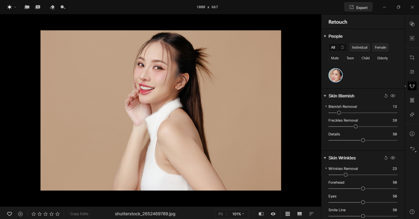 Retouching in Aperty | Aperty Blog
