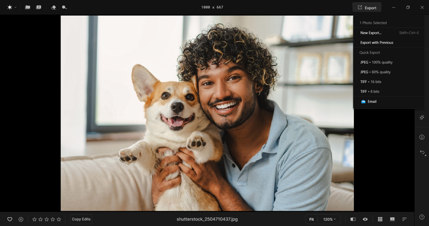 Export photos in Aperty | Aperty Blog