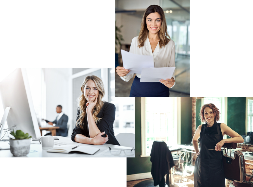 Corporate photos of girls with a blurred background | Aperty Blog