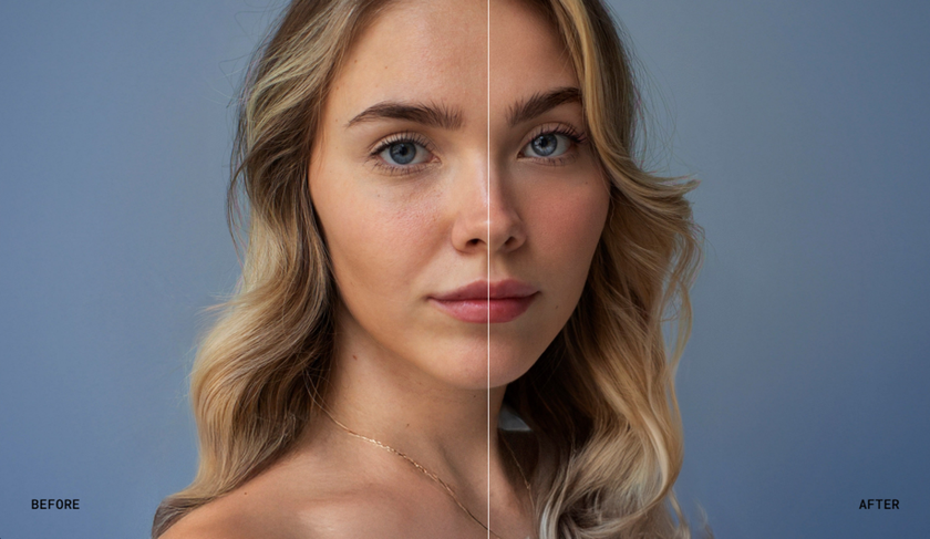 Before and after portrait editing | Aperty Blog
