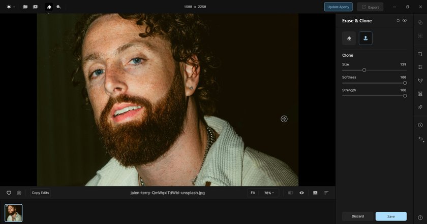 How To Edit Beard In Photo For Realistic Results | Aperty How to(6)