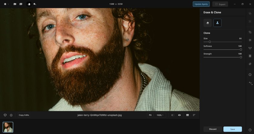How To Edit Beard In Photo For Realistic Results | Aperty How to(7)