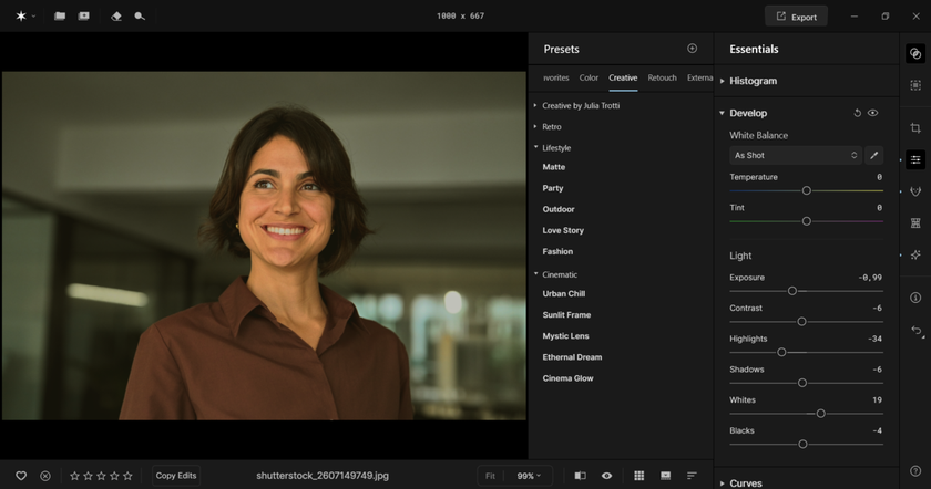 Editing a preset in Aperty | Aperty How To