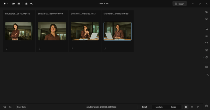 Batch photo editing in Aperty | Aperty How To